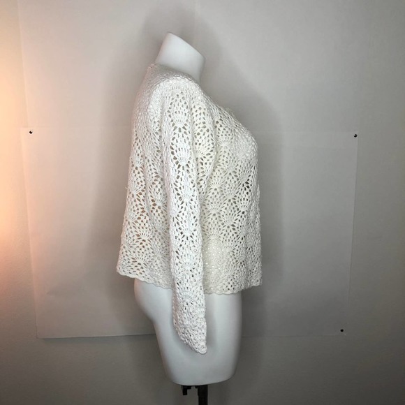 Liz Claiborne Crocheted Cardigan Size XL - Picture 5 of 7